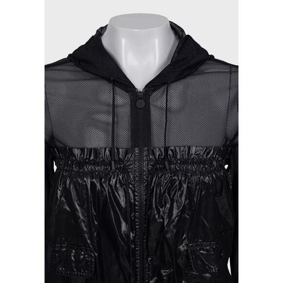 Chanel 12SS Mesh Nylon Hooded Jacket - Size FR36 - Picture 4 of 5